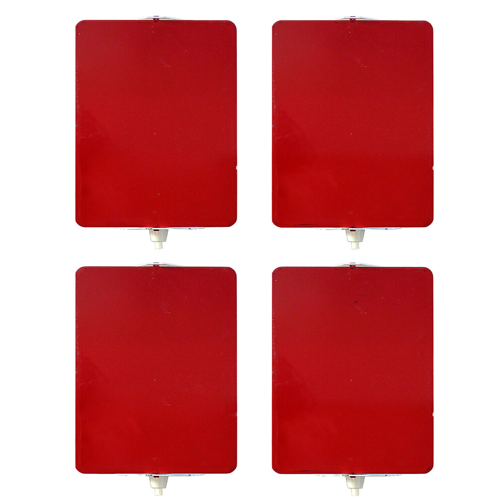 Red CP-1 Wall Lights by Charlotte Perriand, 1960
