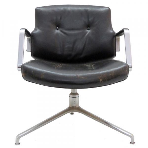 Preben Fabricius and Jørgen Kastholm Office Chair Model FK84, 1962