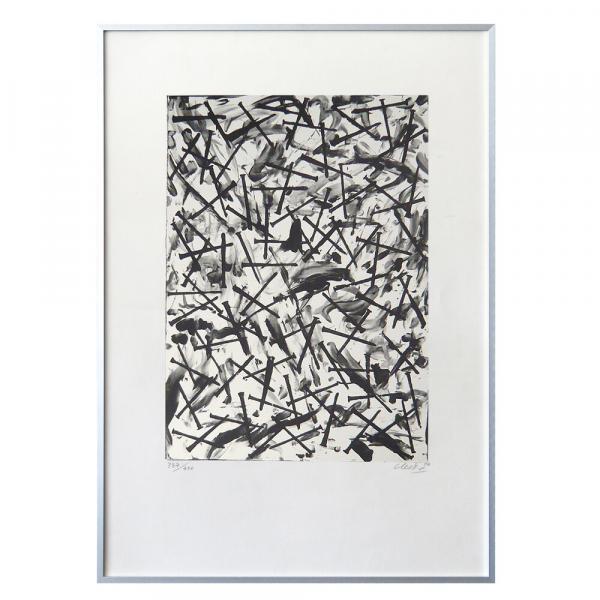 Günther Uecker 'Nails and Finger Marks', 2000
