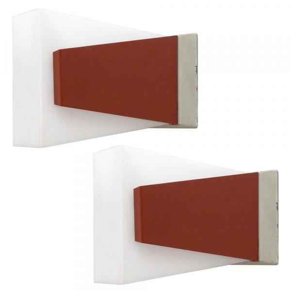 Geometric Philips Wall Lights, 1960