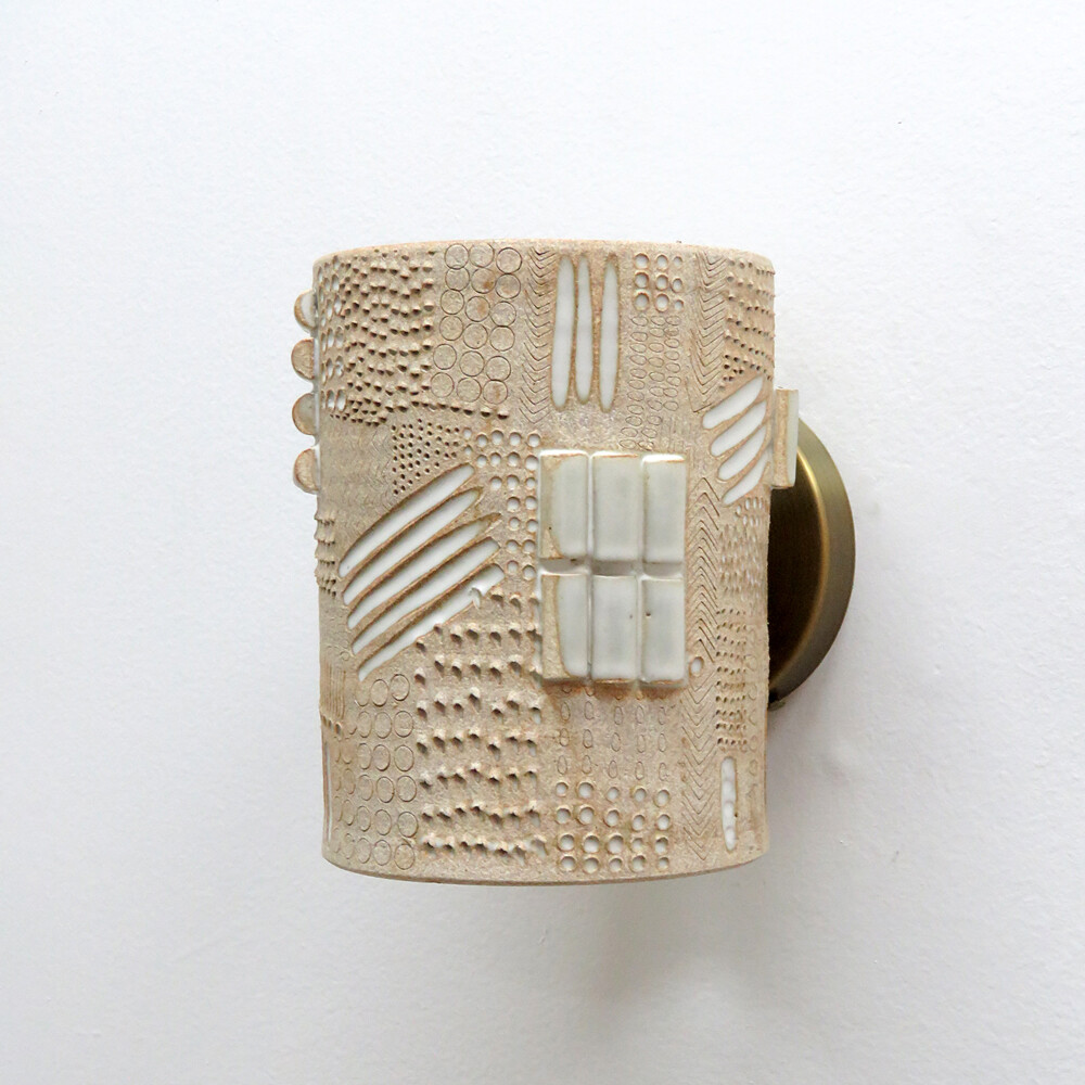 Ceramic Wall Light No.63 by Heather Levine - Gallery L7