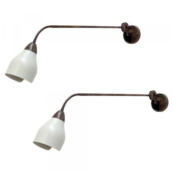 Large Articulate Italian Swing Arm Wall Light