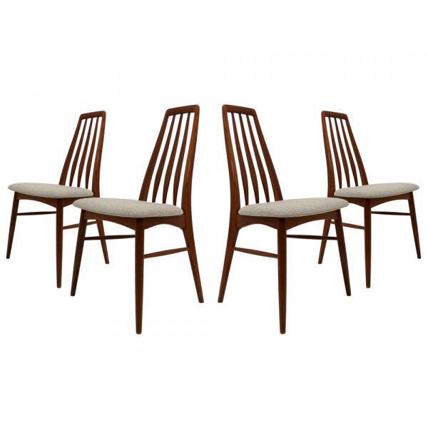 Niels Koefoed 'Eva' Dining Chairs, 1960