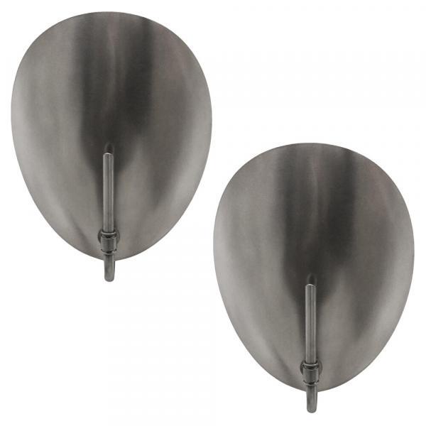Silver Shell™ Wall Lights