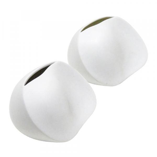 Pair of Uta Feyl Porcelain Vases for Rosenthal, 1983