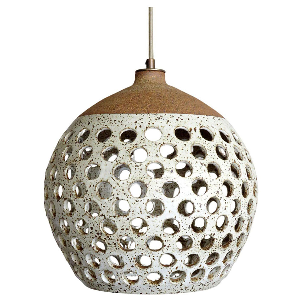 Ceramic Pendant Light No. L519 by Heather Levine - Gallery L7