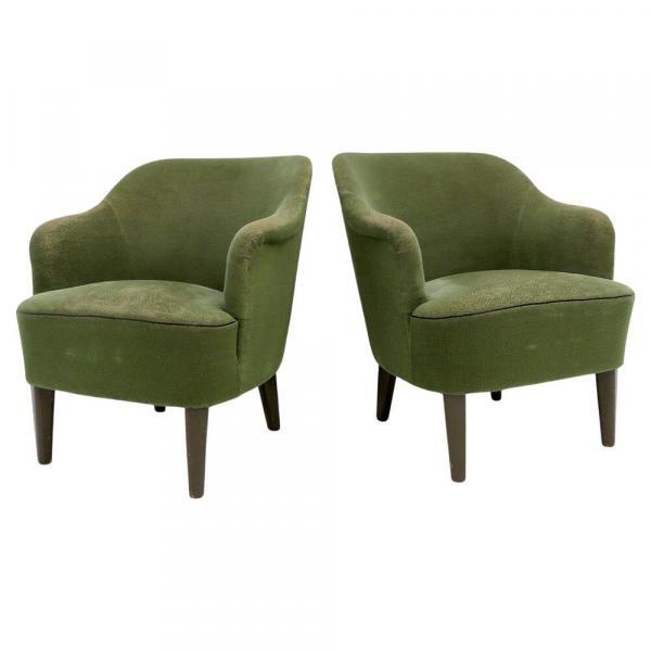 Danish Modern Club Chairs, 1940