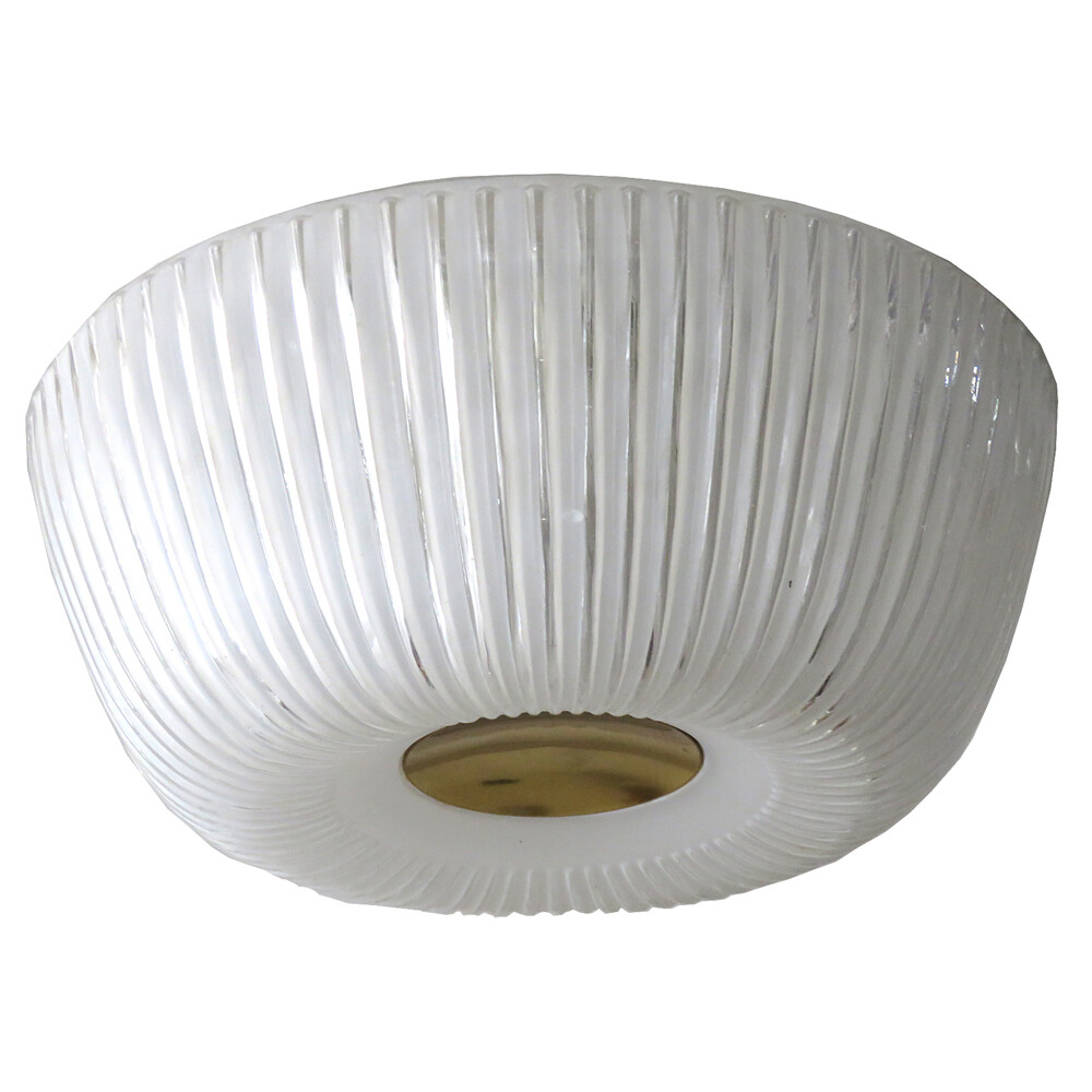 German Flush Mount Light by Limburg, 1960