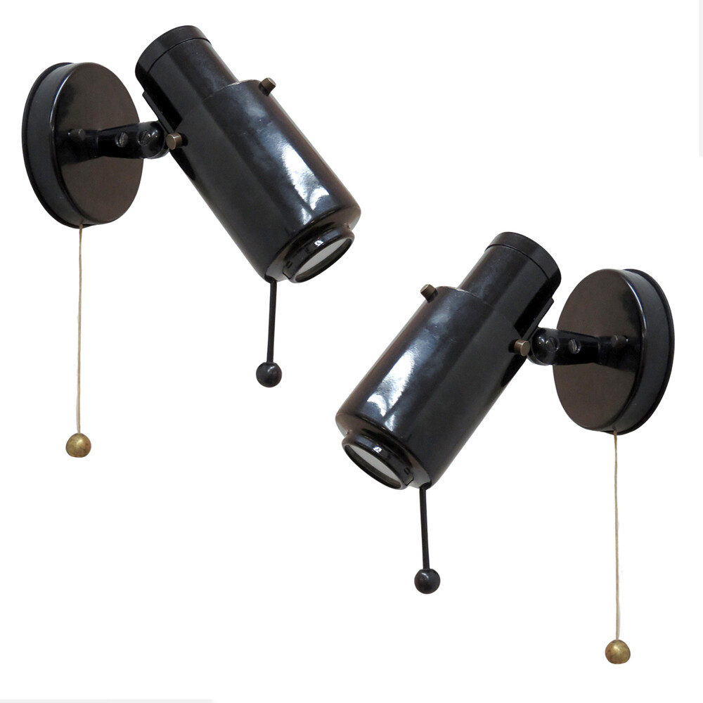Wall Lights 'Zodiac' by Jacques Biny for Lita, 1950