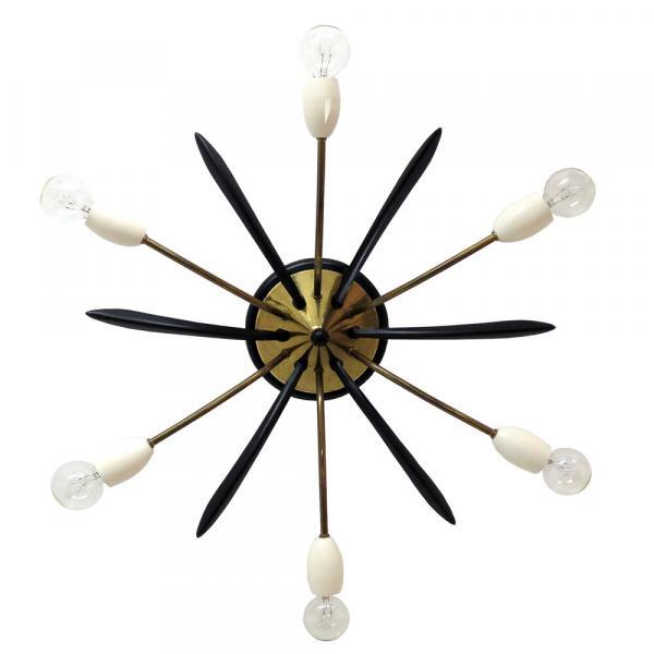 German Six-Arm Sputnik Light, 1960