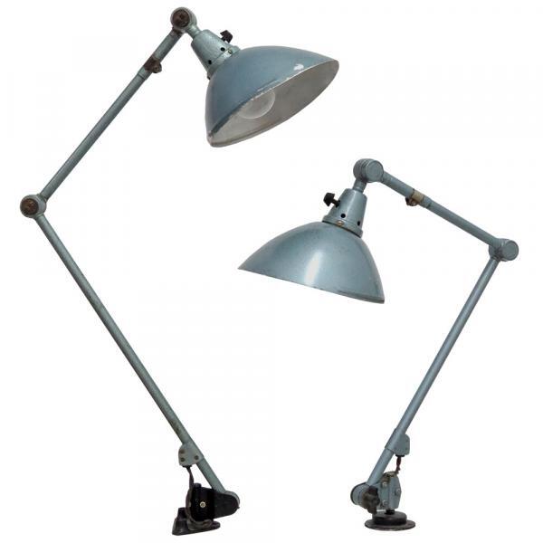 Curt Fischer Task Lamps for Midgard, 1920