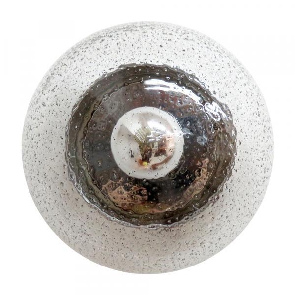 German Art Glass Wall Light by Hillebrand, 1970