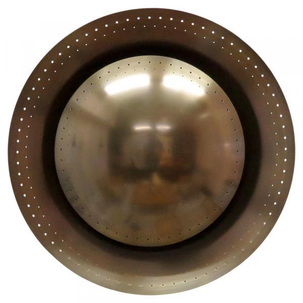 Oculus™ Aged Brass Wall Light