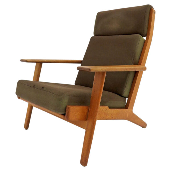 Hans J. Wegner GE 290A High Back Lounge Chair, 1950